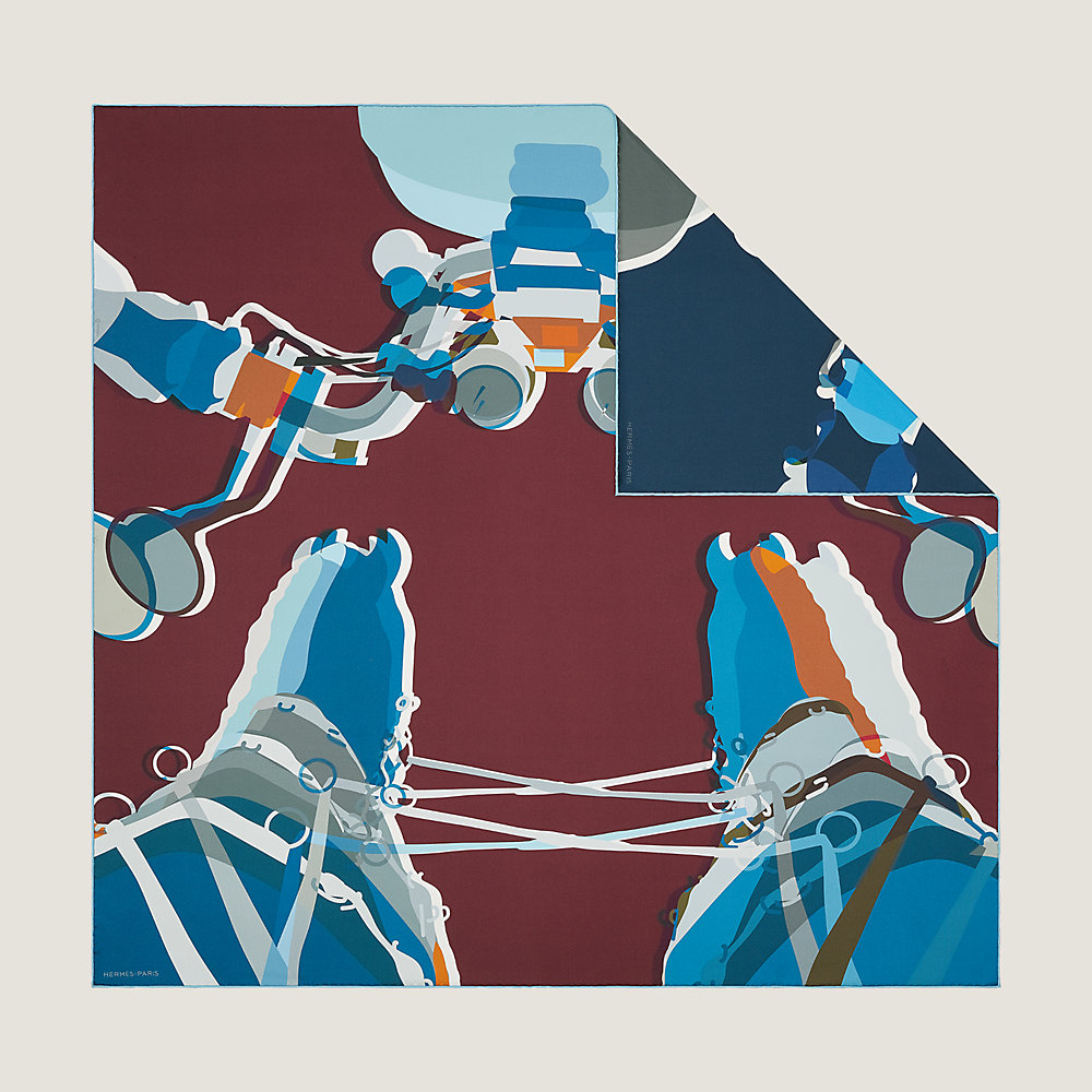 Hermes, Drive Me Crazy double face scarf 90 | Hermès UAE